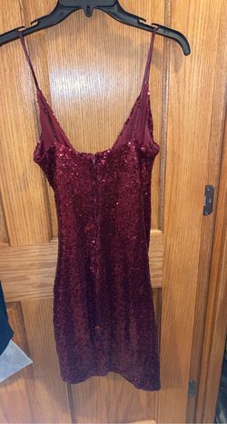 B. Darlin Red Size 4 50 Off Side slit Dress on Queenly