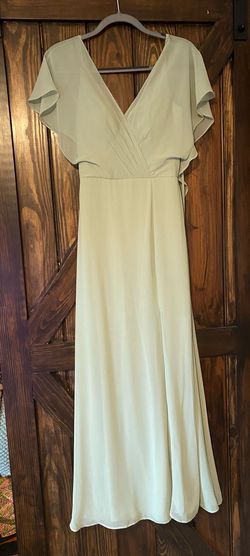 Kennedy Blue Green Size 4 70 Off Wedding Guest Straight Dress on Queenly