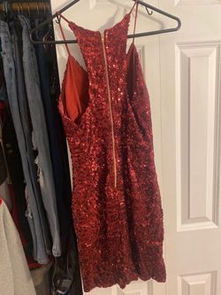 Windsor Red Size 4 Floor Length Cocktail Dress on Queenly