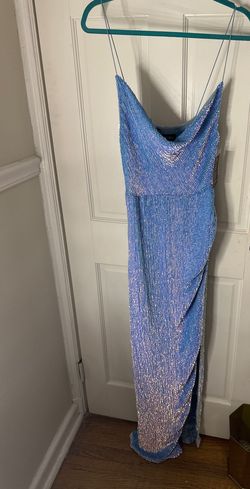 retrofete Blue Size 8 Midi Cocktail Dress on Queenly