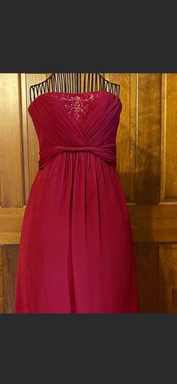David's Bridal Red Size 2 Straight Dress on Queenly