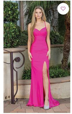 Dancing Queen Pink Size 0 Prom Ball gown on Queenly