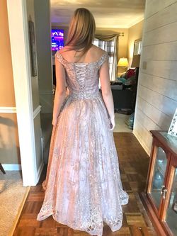 Tiffany Designs Pink Size 14 Ball gown on Queenly