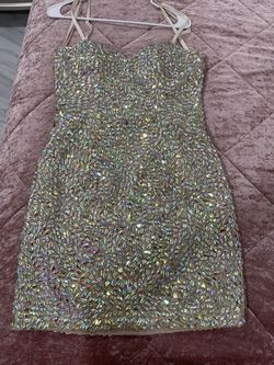 Jovani Multicolor Size 6 Cocktail Dress on Queenly