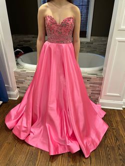 Sherri Hill Pink Size 6 Pageant Ball gown on Queenly