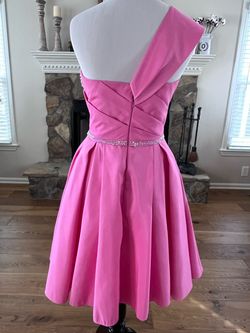 Mac Duggal Pink Size 0 Floor Length Summer Cocktail Dress on Queenly