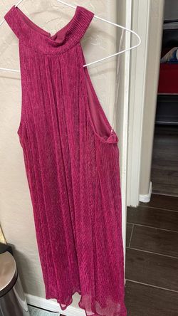 Nine west Pink Size 8 Prom Floor Length A-line Dress on Queenly