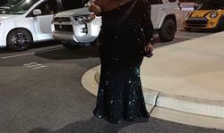 Black Size 28 Ball gown on Queenly