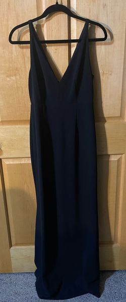 Lulus Black Size 8 Military Wedding Guest Mermaid Dress on Queenly
