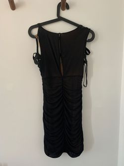 Majorelle Black Size 4 Nightclub Cocktail Dress on Queenly