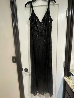 Mac Duggal Black Size 16 Floor Length Ball gown on Queenly