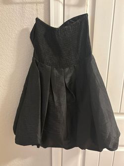 DaisY Black Tie Size 8 A-line Dress on Queenly