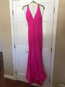 Jasz Pink Size 6 Floor Length Fitted 70 Off A-line Dress on Queenly