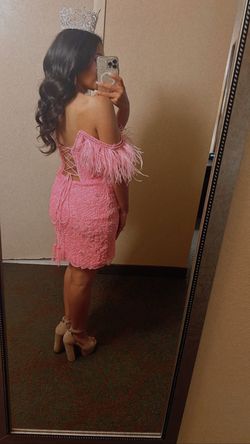 Sherri Hill Pink Size 4 Speakeasy Homecoming Cocktail Dress on Queenly