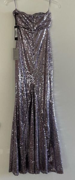 Lulus Purple Size 0 Black Tie Ball gown on Queenly