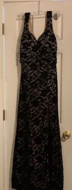Black Size 12 Straight Dress on Queenly