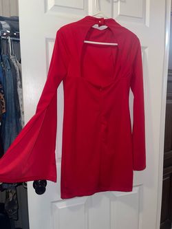 Fiestar Red Size 4 Midi Cocktail Dress on Queenly