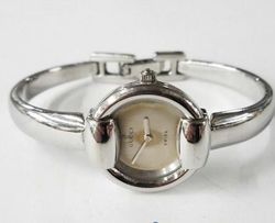 Gucci bracelet Watch Silver Size 8 Midi Interview Cocktail Dress on Queenly