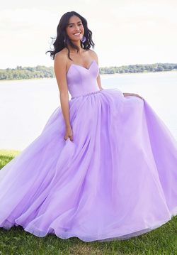 Style 47040 Morilee Purple Size 14 Lavender Tall Height Ball gown on Queenly