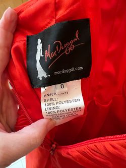 Mac Duggal Red Size 0 Midi Euphoria Homecoming Cocktail Dress on Queenly