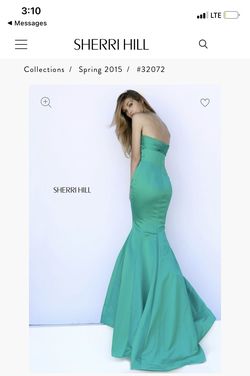 Sherri Hill Purple Size 2 Mermaid Dress on Queenly
