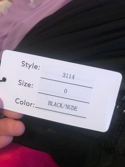Clarisse Black Size 0 Floor Length 50 Off Jumpsuit Dress on Queenly