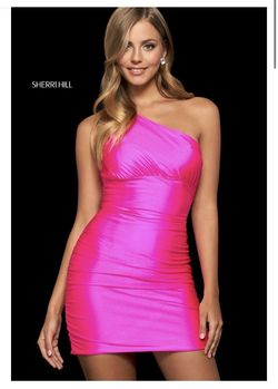 Sherri Hill Pink Size 0 Midi 50 Off Cocktail Dress on Queenly