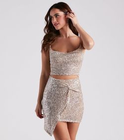 Style 05101-1918 Windsor Nude Size 8 Wedding Guest Summer Party Cocktail Dress on Queenly