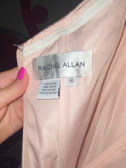 Rachel Allen Nude Size 6 Ball gown on Queenly