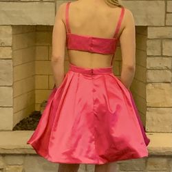 Sherri Hill Pink Size 2 Party Euphoria Cut Out Cocktail Dress on Queenly