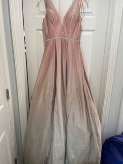 David's Bridal Pink Size 4 50 Off Homecoming Ball gown on Queenly