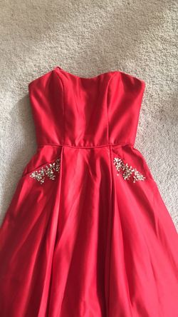Blondie Nites Red Size 4 Pockets Ball gown on Queenly