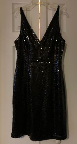 Lulus Black Size 12 Midi Euphoria Cocktail Dress on Queenly