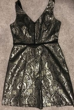 Ivy+ blue Silver Size 4 Euphoria Midi Cocktail Dress on Queenly