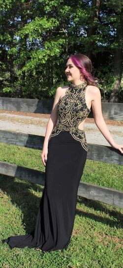 Sherri Hill Black Size 0 Floor Length Military 50 Off Mermaid Dress on Queenly