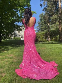 Jovani Pink Size 2 Prom Mermaid Dress on Queenly