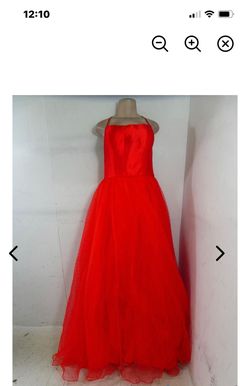 Sherri Hill Red Size 18 Free Shipping Tulle Silk Ball gown on Queenly