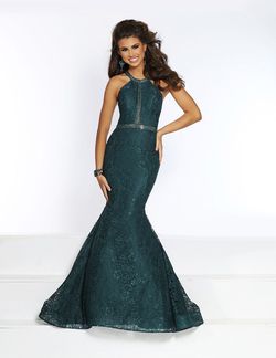 Style 20022 2Cute Prom Blue Size 10 Floor Length Prom Mermaid Dress on Queenly