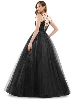 Style 2382 Colors Black Tie Size 2 Ball gown on Queenly