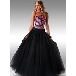 Style 1527 Iva Remington Black Size 4 Pageant Floor Length Ball gown on Queenly