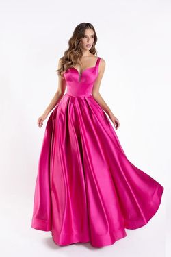 Style 1259 Lucci Lu Pink Size 26 1259 Floor Length Ball gown on Queenly