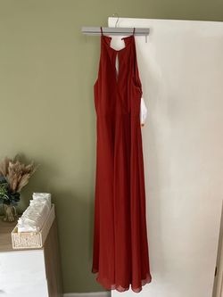 Bill Levkoff Red Size 14 Plus Size Free Shipping Straight Dress on Queenly