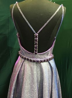 Noxanabel Purple Size 12 Floor Length Straight A-line Dress on Queenly