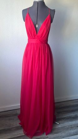 Samila & Co Red Size 4 Prom Floor Length 50 Off Black Tie Straight Dress on Queenly