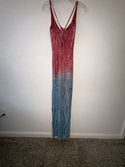 Monika Multicolor Size 4 50 Off Side slit Dress on Queenly