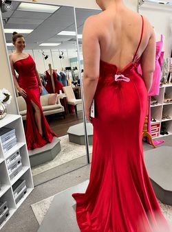 Sherri Hill Red Size 8 Backless Short Height 50 Off Prom Military Straight Dress on Queenly