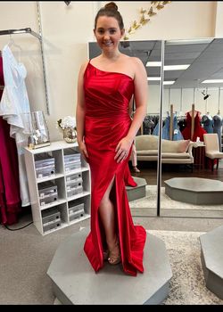Sherri Hill Red Size 8 Backless Short Height 50 Off Prom Military Straight Dress on Queenly
