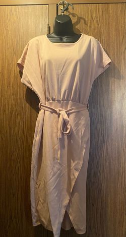 Pretty Little Thing Nude Size 12 Wedding Guest Military Nightclub Free Shipping Mermaid Dress on Queenly