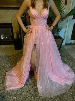 Sherri Hill Pink Size 00 Prom Floor Length Ball gown on Queenly