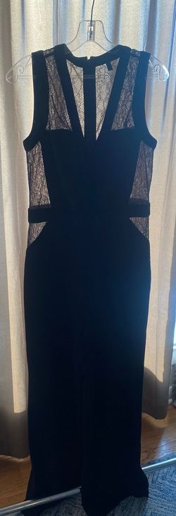 White House Black Market Black Size 6 Prom Gala Jumpsuit Dress on Queenly